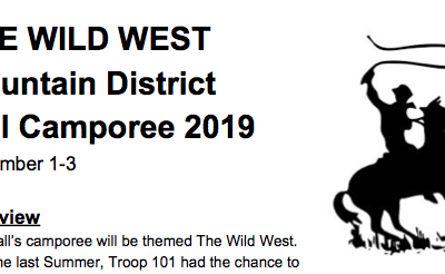 THE WILD WEST Mountain District Fall Camporee 2019