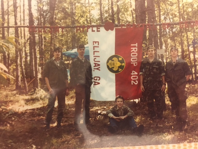 Edward Lacey’s History With Scouting In Gilmer County