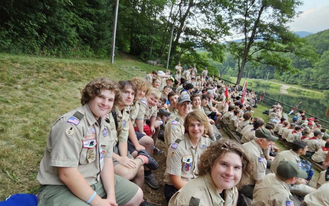 Troop 101’s visit to Camp Daniel Boone 2024
