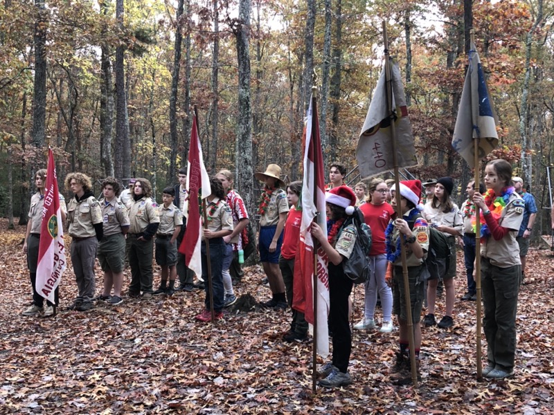 Fall Camporee, 2024: Hawaiian Christmas